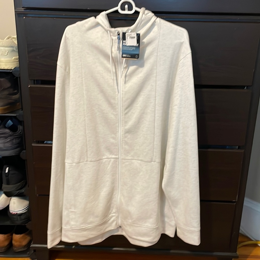 Puma XL White Heather Energy Jacket